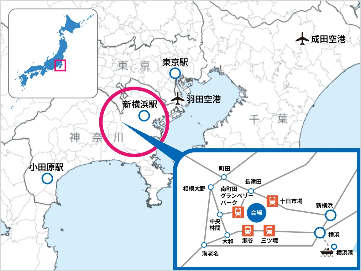 GREEN×EXPO 2027 会場全体マップ（公式アクセスページより）